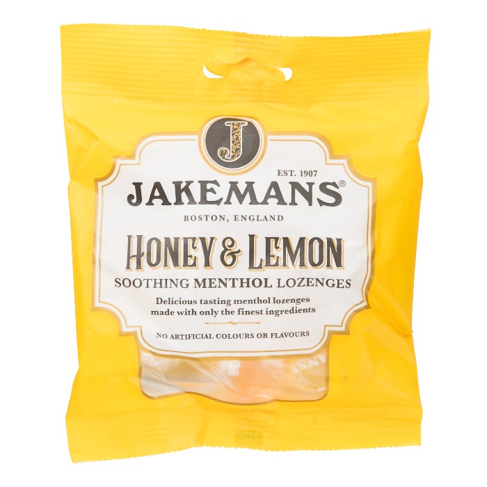Jakemans Honey & Lemon Lozenges, 73g