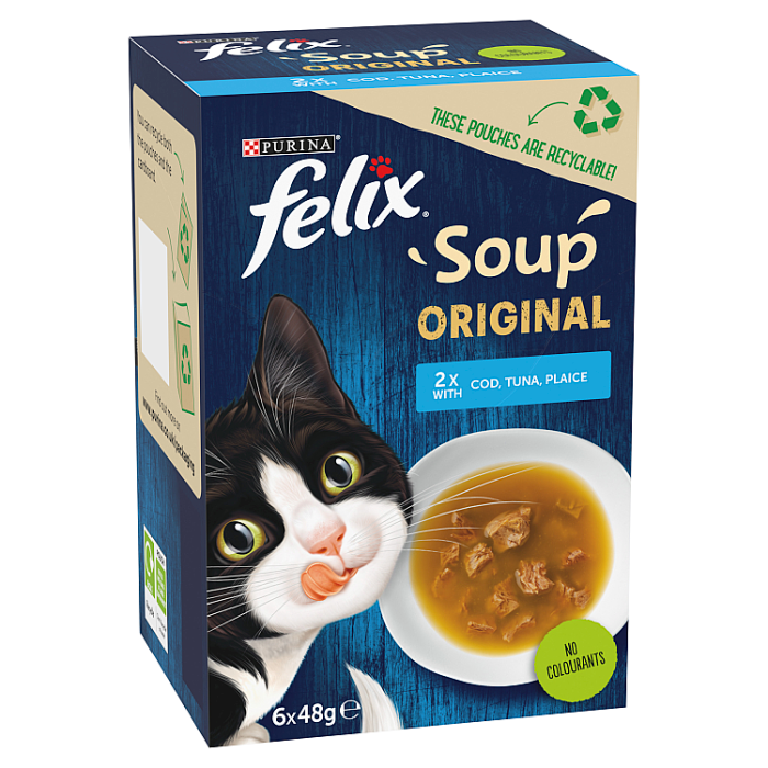 Felix Soup Fish Selection (Pack Of 6)