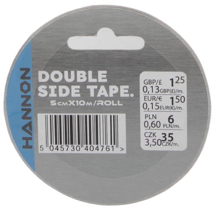 Hannon Double Side Tape, 50mm
