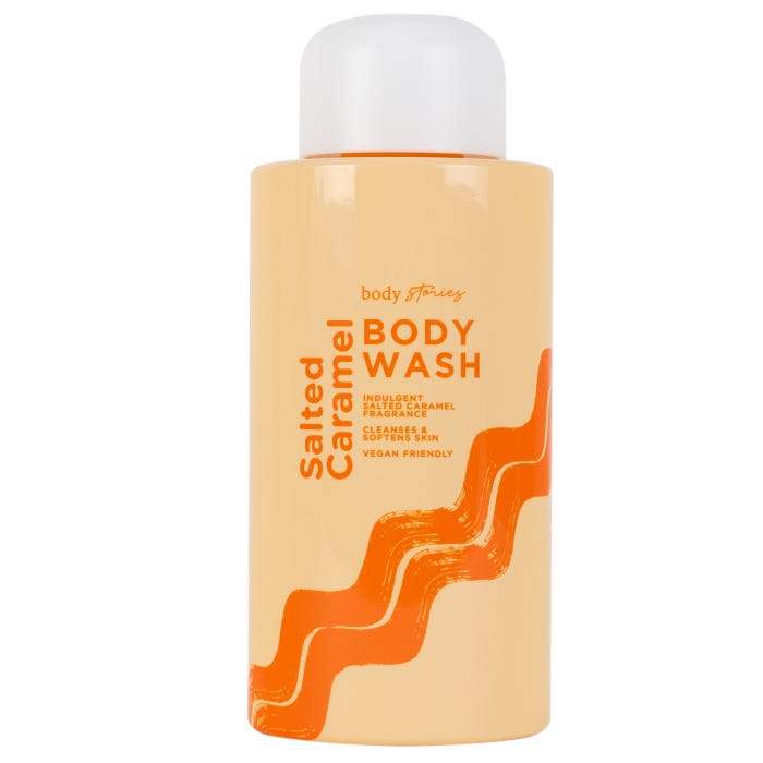 Body Stories Salted Caramel Body Wash, 400ml